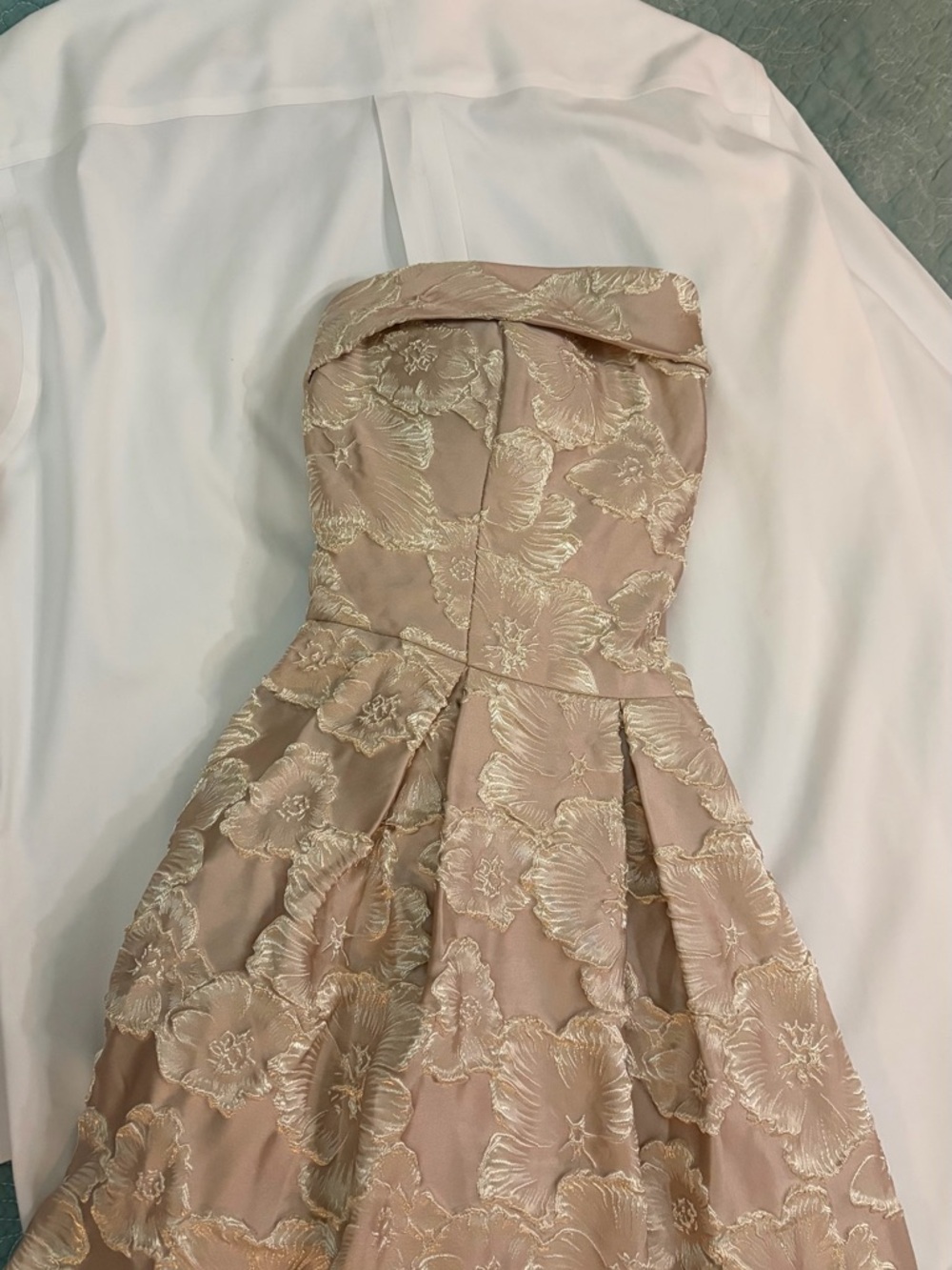 Azazie Atelier Florentine Strapless Gown in Vintage Blush - Bridal, Wedding - Picture 5 of 16